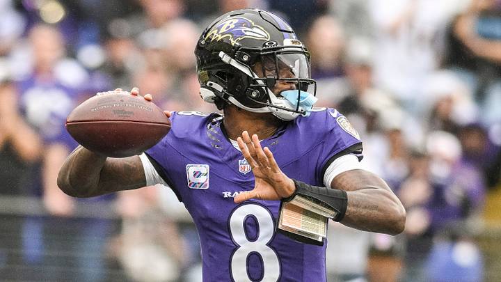 Baltimore Ravens quarterback Lamar Jackson