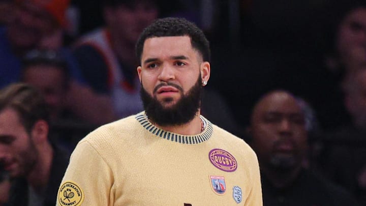 Feb 3, 2025; New York, New York, USA; Houston Rockets guard Fred VanVleet (5) looks on during the first half against the New York Knicks at Madison Square Garden. Mandatory Credit: Vincent Carchietta-Imagn Images Feb 3, 2025; New York, New York, USA; Houston Rockets guard Fred VanVleet (5) looks on during the first half against the New York Knicks at Madison Square Garden. Mandatory Credit: Vincent Carchietta-Imagn Images