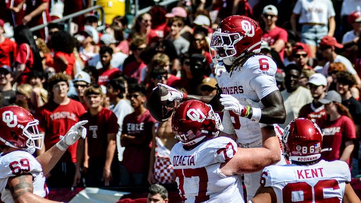 Oklahoma running back Tory Blaylock