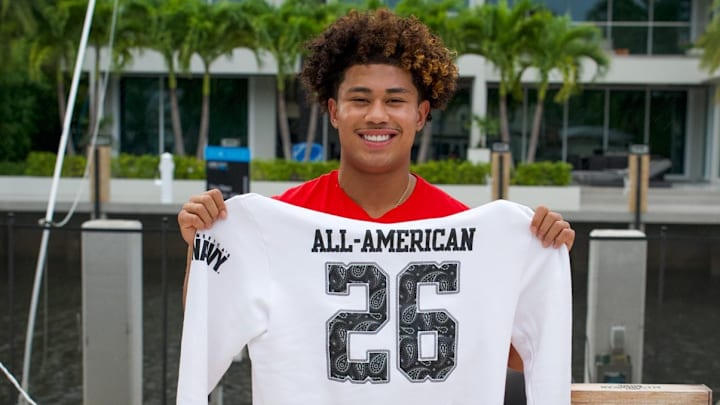 2027 Boston College wide receiver commit Wesley Winn 2027 Boston College wide receiver commit Wesley Winn