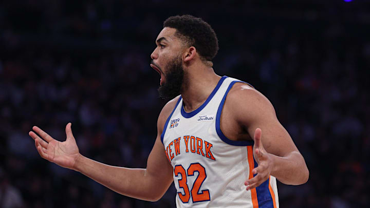 New York Knicks center Karl-Anthony Towns