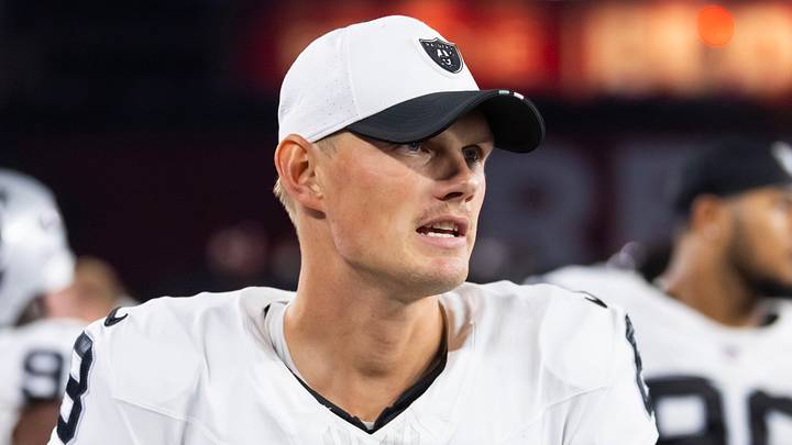 Las Vegas Raiders kicker Daniel Carlson