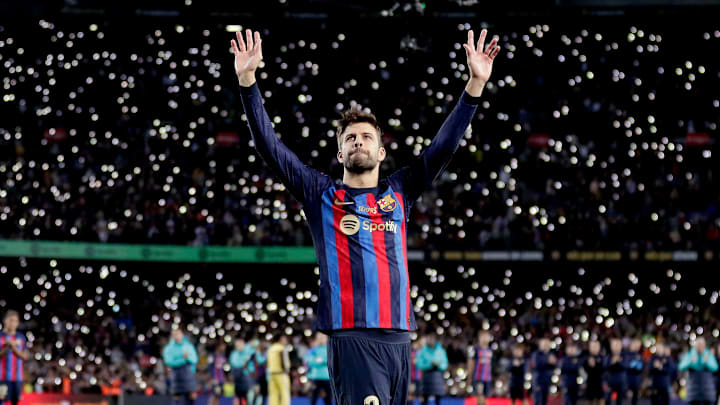 Gerard Piqué se retiró del fútbol este sábado 