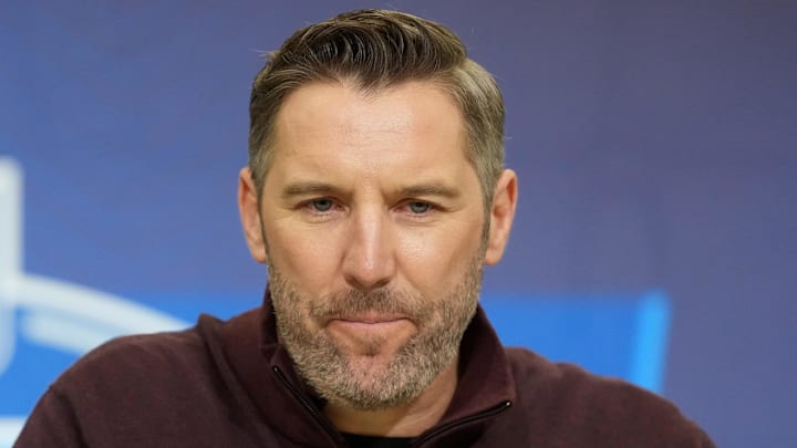 Washington Commanders general manager Adam Peters 