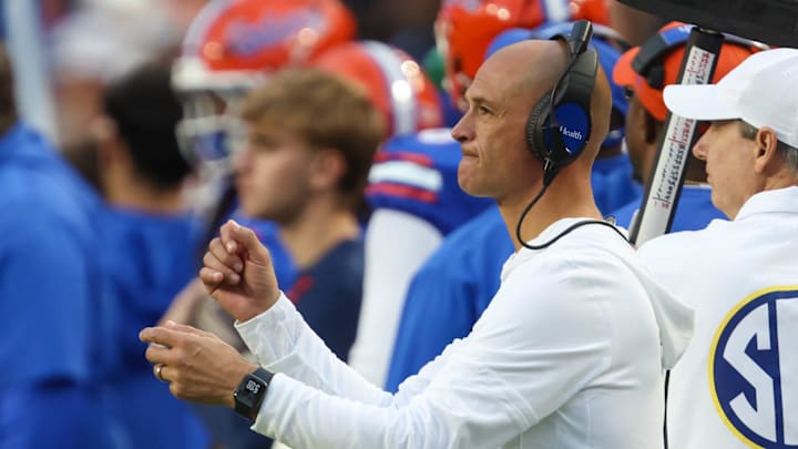 Florida Interim head coach Billy Gonzales did what he could to represent the standard at UF