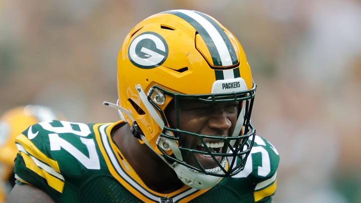 Green Bay Packers defensive tackle Kenny Clark in 2023 against the New Orleans Saints; Dan Powers/USA TODAY NETWORK