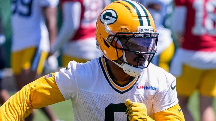 Green Bay Packers running back Josh Jacobs returned to practice this week.