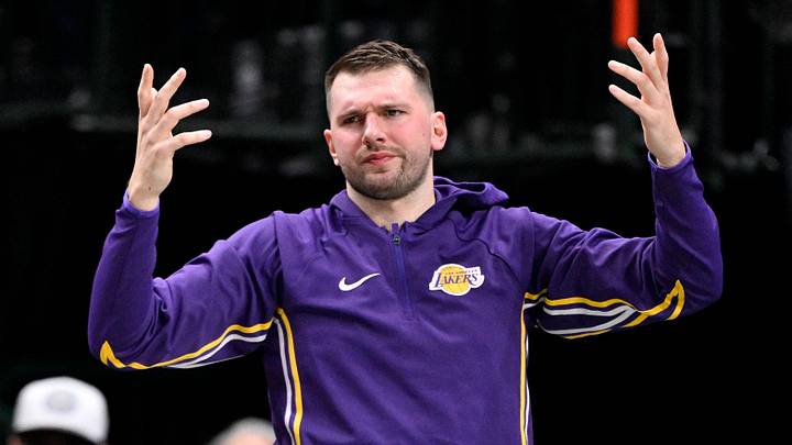 Los Angeles Lakers guard Luka Doncic 