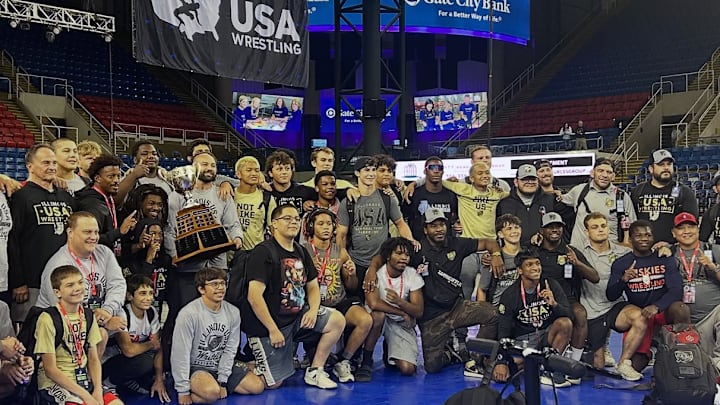 Team Illinois made its 17th trip to Fargo this week and and Saturday won its 16th Greco Junior title.