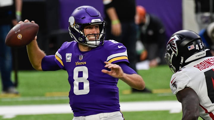 Minnesota Vikings quarterback Kirk Cousins