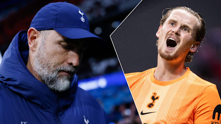 Igor Tudor (left) humiliated Antonin Kinsky on Tuesday night.