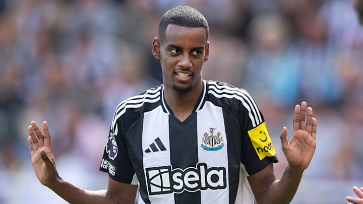 Alexander Isak is hoping to leave Newcastle.