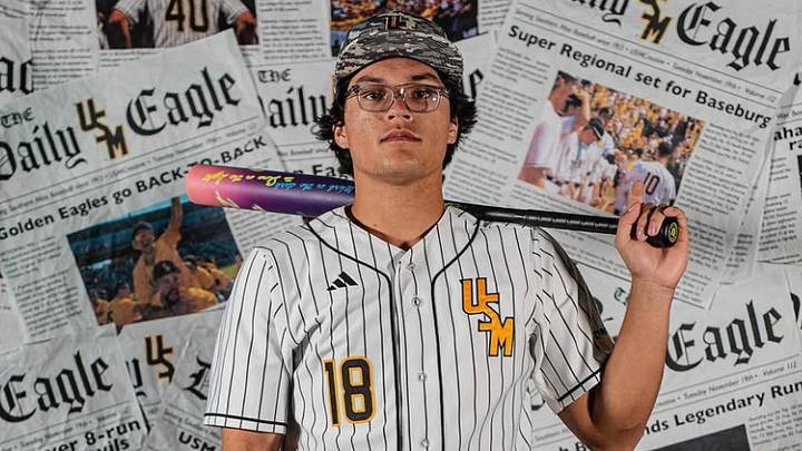 Southern Miss freshman utility player Shaun Cover poses during a Golden Eagles photoshoot. Southern Miss freshman utility player Shaun Cover poses during a Golden Eagles photoshoot.