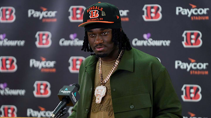 Cincinnati Bengals first-round draft pick Shemar Stewart