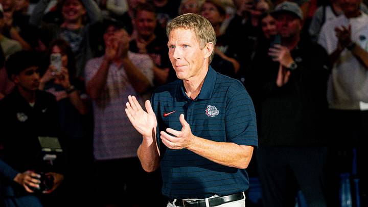 Gonzaga Bulldogs head coach Mark Few. Gonzaga Bulldogs head coach Mark Few.