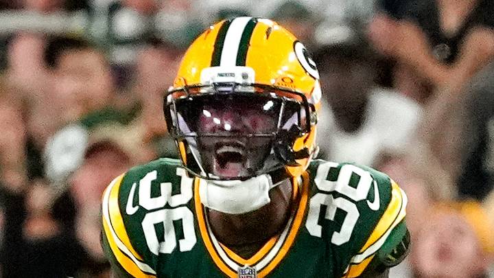 Green Bay Packers cornerback Kamal Hadden reacts against the Cardinals. He made the 53-man roster. Green Bay Packers cornerback Kamal Hadden reacts against the Cardinals. He made the 53-man roster.