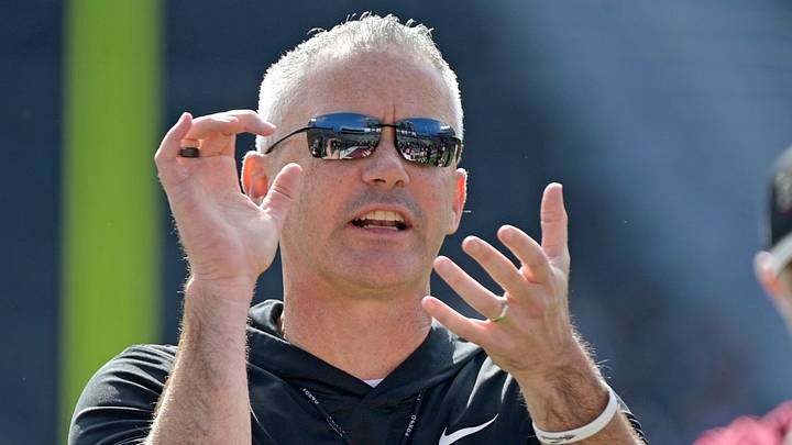 Oct 11, 2025; Tallahassee, Florida, USA; Florida State Seminoles head coach Mike Norvell before the game against the Pittsburgh Panthers at Doak S. Campbell Stadium. Mandatory Credit: Melina Myers-Imagn Images Oct 11, 2025; Tallahassee, Florida, USA; Florida State Seminoles head coach Mike Norvell before the game against the Pittsburgh Panthers at Doak S. Campbell Stadium. Mandatory Credit: Melina Myers-Imagn Images