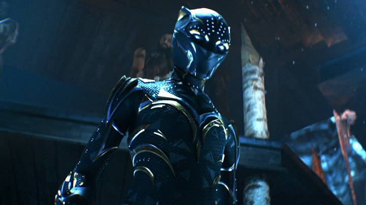 Letitia Wright as Shuri / Black Panther in Marvel Studios' BLACK PANTHER: WAKANDA FOREVER Letitia Wright as Shuri / Black Panther in Marvel Studios' BLACK PANTHER: WAKANDA FOREVER