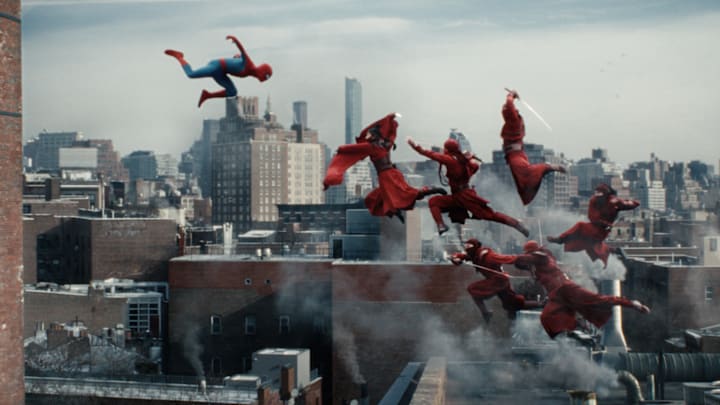 Spider-Man battles The Hand in Columbia Pictures SPIDER-MAN™: BRAND NEW DAY. Courtesy of Sony Pictures