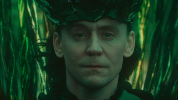 Tom Hiddleston as Loki in Marvel Studios' LOKI, Season 2, exclusively on Disney+. Photo courtesy of Marvel Studios. © 2023 MARVEL.