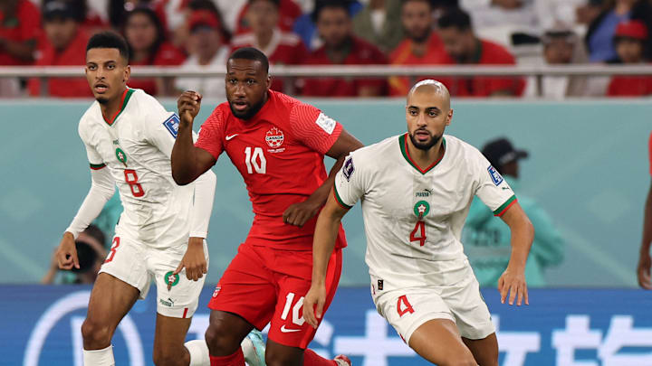 Sofyan Amrabat, Azzedine Ounahi Sofyan Amrabat, Azzedine Ounahi