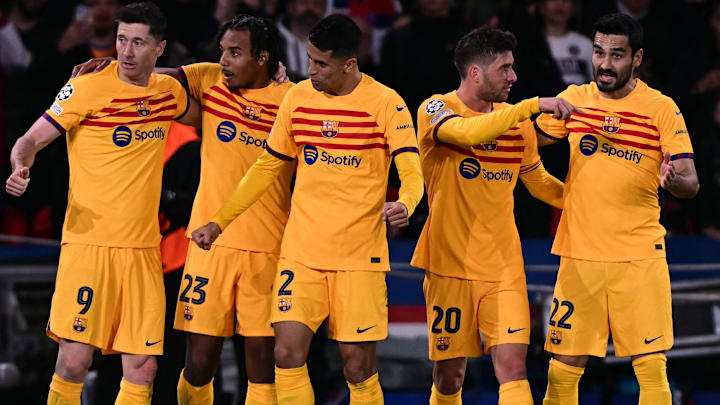 João Cancelo (center) has been linked with a Barcelona return. João Cancelo (center) has been linked with a Barcelona return.