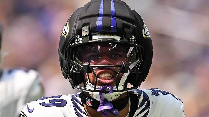 Baltimore Ravens safety Keondre Jackson