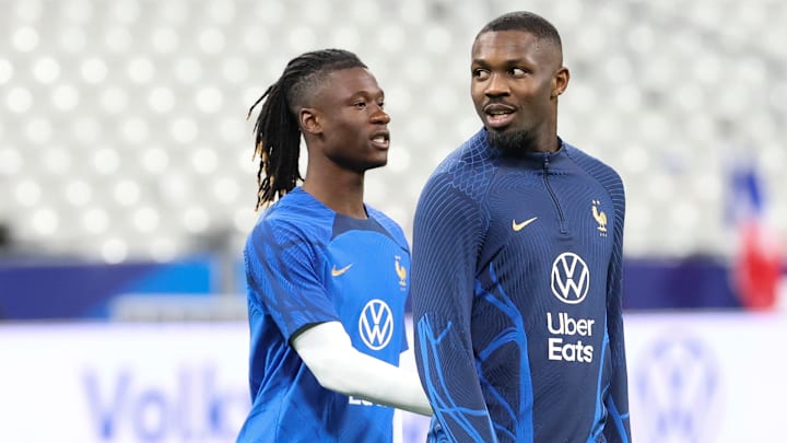 Eduardo Camavinga et Marcus Thuram - équipe de France