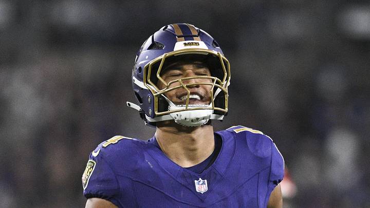 Baltimore Ravens safety Kyle Hamilton