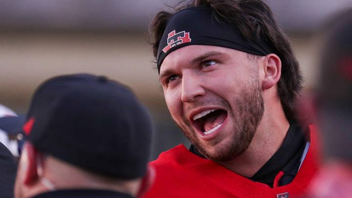 Brendan Sorsby talks to coaches during Texas Tech's spring football game in mid-April. Brendan Sorsby talks to coaches during Texas Tech's spring football game in mid-April.
