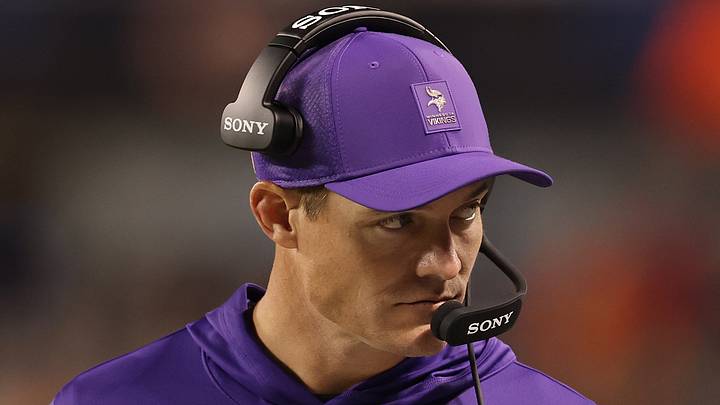 Minnesota Vikings head coach Kevin O'Connell Minnesota Vikings head coach Kevin O'Connell