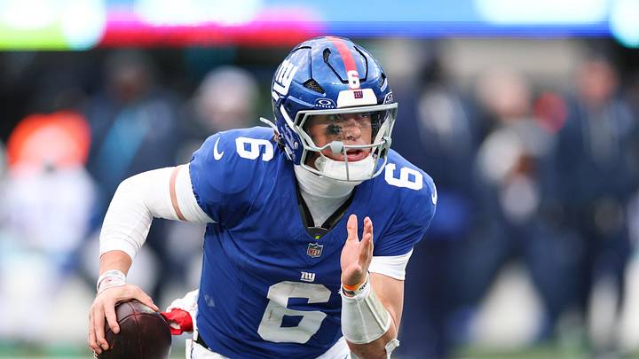 New York Giants quarterback Jaxson Dart 