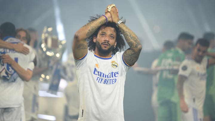 Marcelo é um dos jogadores mais vitoriosos da história do Real Madrid Marcelo é um dos jogadores mais vitoriosos da história do Real Madrid