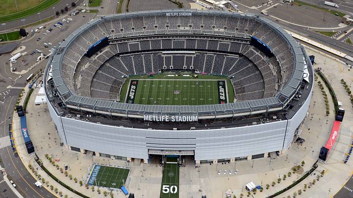 MetLife Stadium in East Rutherford, New Jersey, home of the NFL's New York Jets and New York Giants, will host the 2026 NJSIAA football state championship games for the first time, Nov. 28-29. This creates a difficult problem for teams in state title contention who play traditional Thanksgiving Day (Nov. 27) rivalry games. MetLife Stadium in East Rutherford, New Jersey, home of the NFL's New York Jets and New York Giants, will host the 2026 NJSIAA football state championship games for the first time, Nov. 28-29. This creates a difficult problem for teams in state title contention who play traditional Thanksgiving Day (Nov. 27) rivalry games.