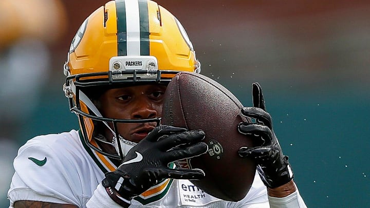 Green Bay Packers running back MarShawn Lloyd remains sidelined by an injury.