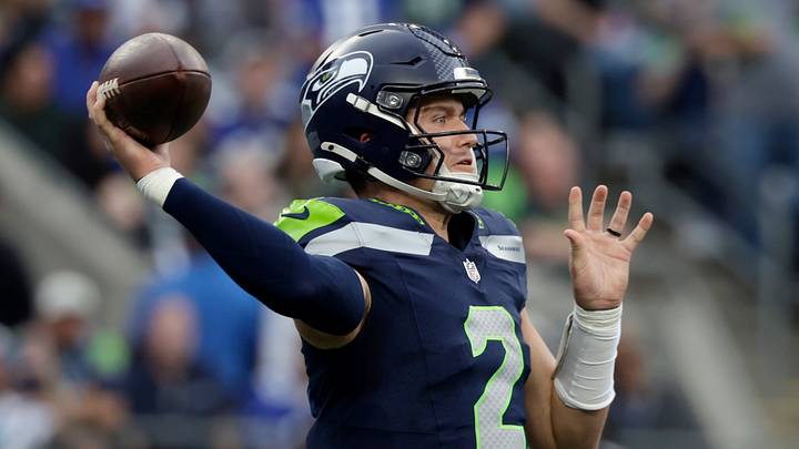 Sep 9, 2026; Seattle, Washington, USA; Seattle Seahawks quarterback Drew Lock (2) throws during the second quarter against the New England Patriots at Lumen Field. Mandatory Credit: Joe Nicholson-Imagn Images Sep 9, 2026; Seattle, Washington, USA; Seattle Seahawks quarterback Drew Lock (2) throws during the second quarter against the New England Patriots at Lumen Field. Mandatory Credit: Joe Nicholson-Imagn Images