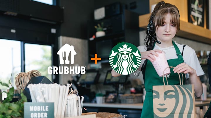 Grubhub and Starbucks launch new partnership
