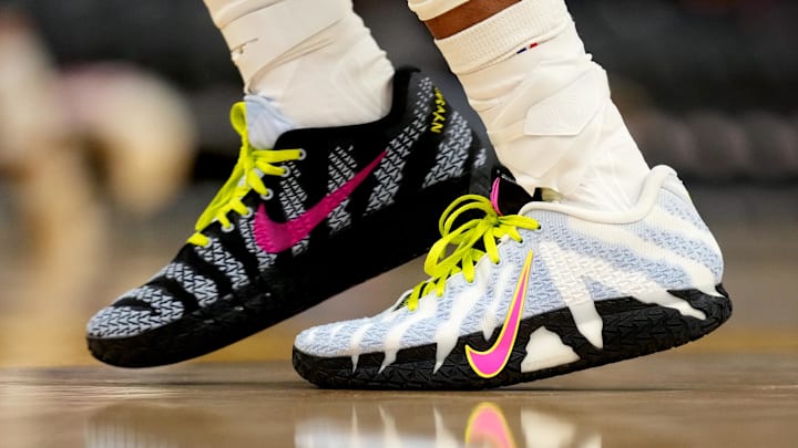 Memphis Grizzlies guard Ja Morant wears the Nike Ja 3.