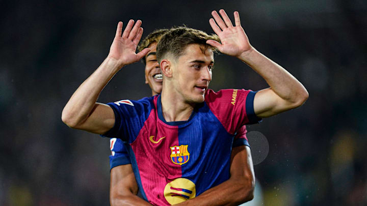 Gavi didn't celebrate his goal because of his time in the Real Betis academy.