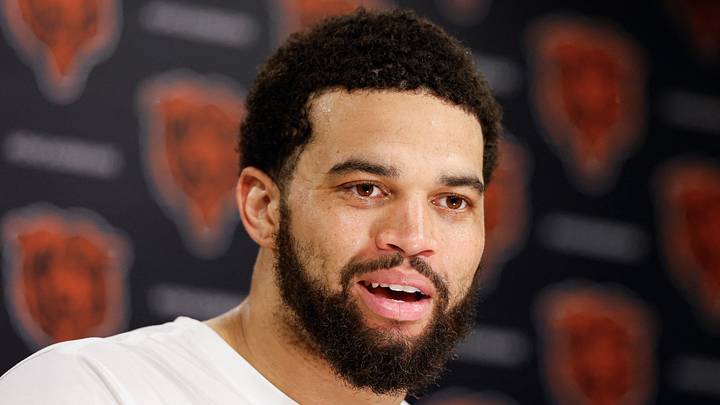 Chicago Bears quarterback Caleb Williams