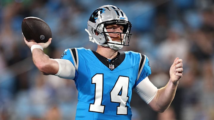 Carolina Panthers quarterback Andy Dalton