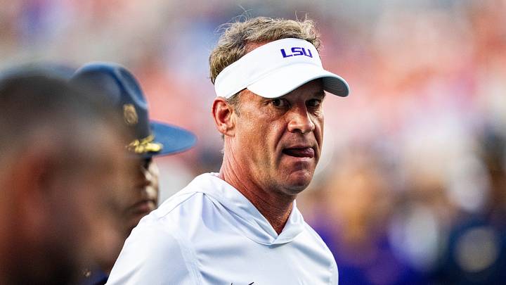 LSU head coach Lane Kiffin walks off the field before a college football game between Ole Miss and LSU at Vaught Hemingway Stadium in Oxford, Miss., on Saturday, Sept. 19, 2026. Ole Miss defeated LSU 32-24. LSU head coach Lane Kiffin walks off the field before a college football game between Ole Miss and LSU at Vaught Hemingway Stadium in Oxford, Miss., on Saturday, Sept. 19, 2026. Ole Miss defeated LSU 32-24.