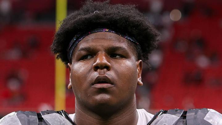 Washington Commanders offensive tackle Josh Conerly Jr. 