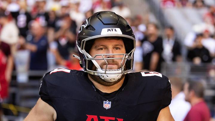 Atlanta Falcons offensive lineman Ryan Neuzil 