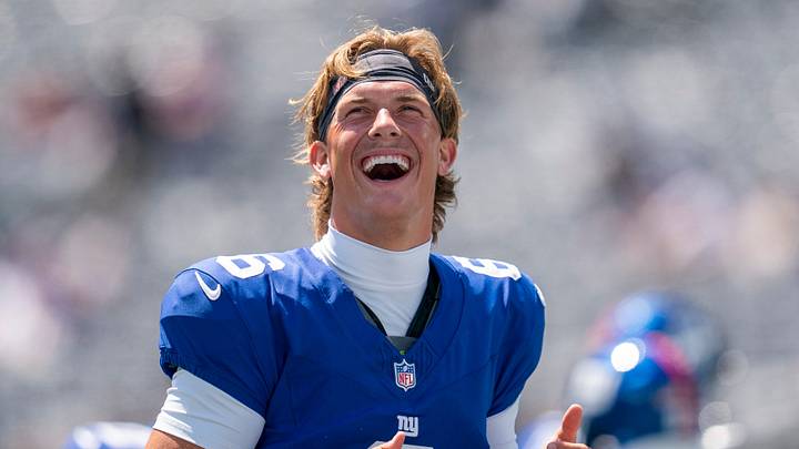 New York Giants quarterback Jaxson Dart New York Giants quarterback Jaxson Dart