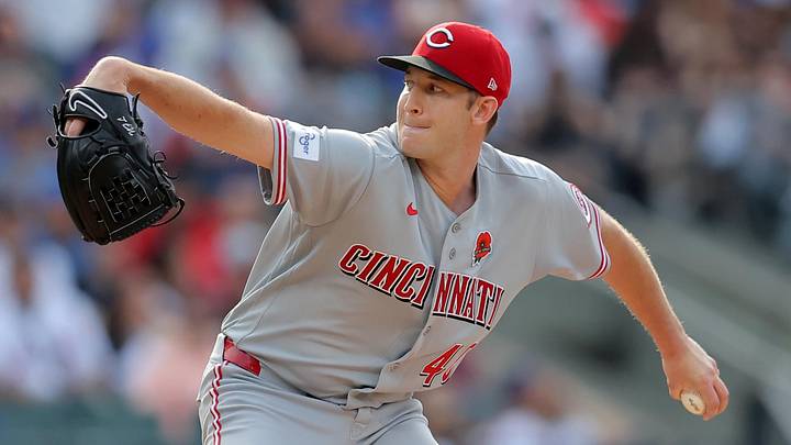 May 25, 2026; New York City, New York, USA; Cincinnati Reds starting pitcher Nick Lodolo (40) pitches against the New York Mets during the fifth inning at Citi Field. Mandatory Credit: Brad Penner-Imagn Images