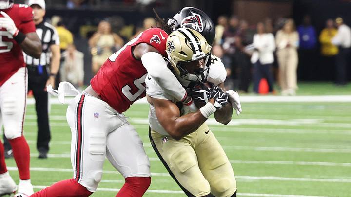 Atlanta Falcons linebacker Kendal Daniels has been one of the most pleasant surprises early in 2026.