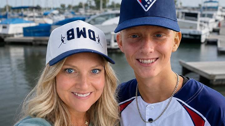 Ami Tack and her son Reid Ami Tack and her son Reid