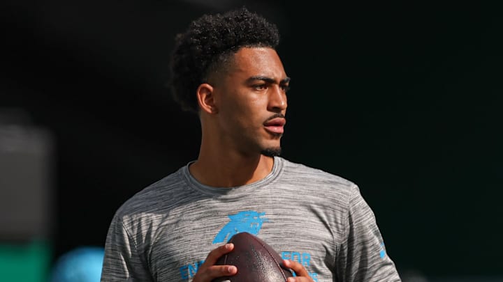 Carolina Panthers quarterback Bryce Young