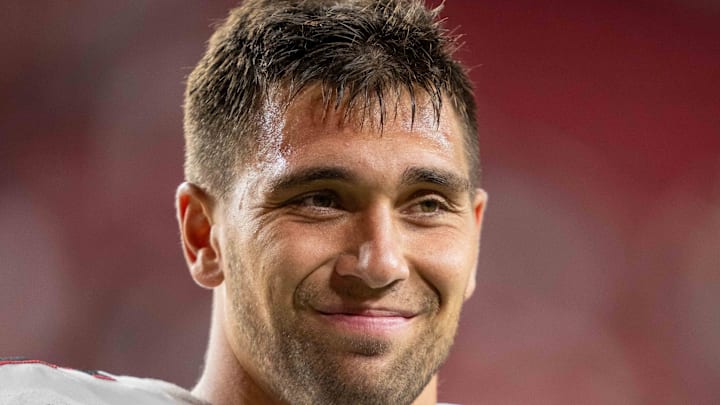 Atlanta Falcons linebacker Kaden Elliss Atlanta Falcons linebacker Kaden Elliss